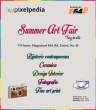 Summer Art Fair by Pixelpedia & F64: târg cu vânzare de design contemporan, bijuterii, fine art